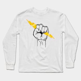 Thunderbolt Fist Long Sleeve T-Shirt